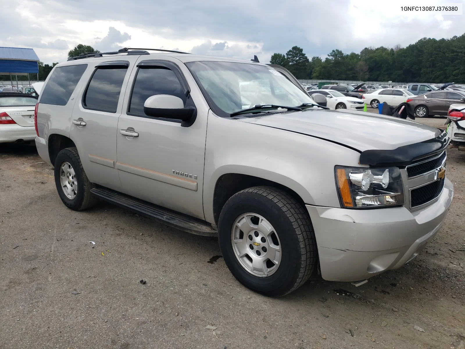 2007 Chevrolet Tahoe C1500 VIN: 1GNFC13087J376380 Lot: 61251734