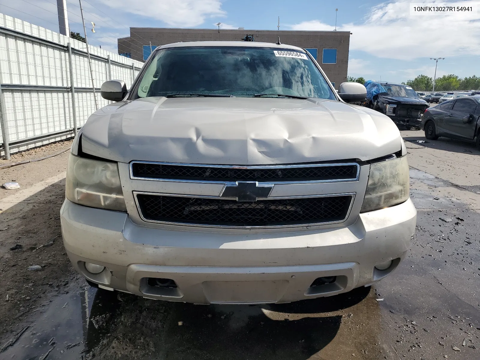 2007 Chevrolet Tahoe K1500 VIN: 1GNFK13027R154941 Lot: 65596584