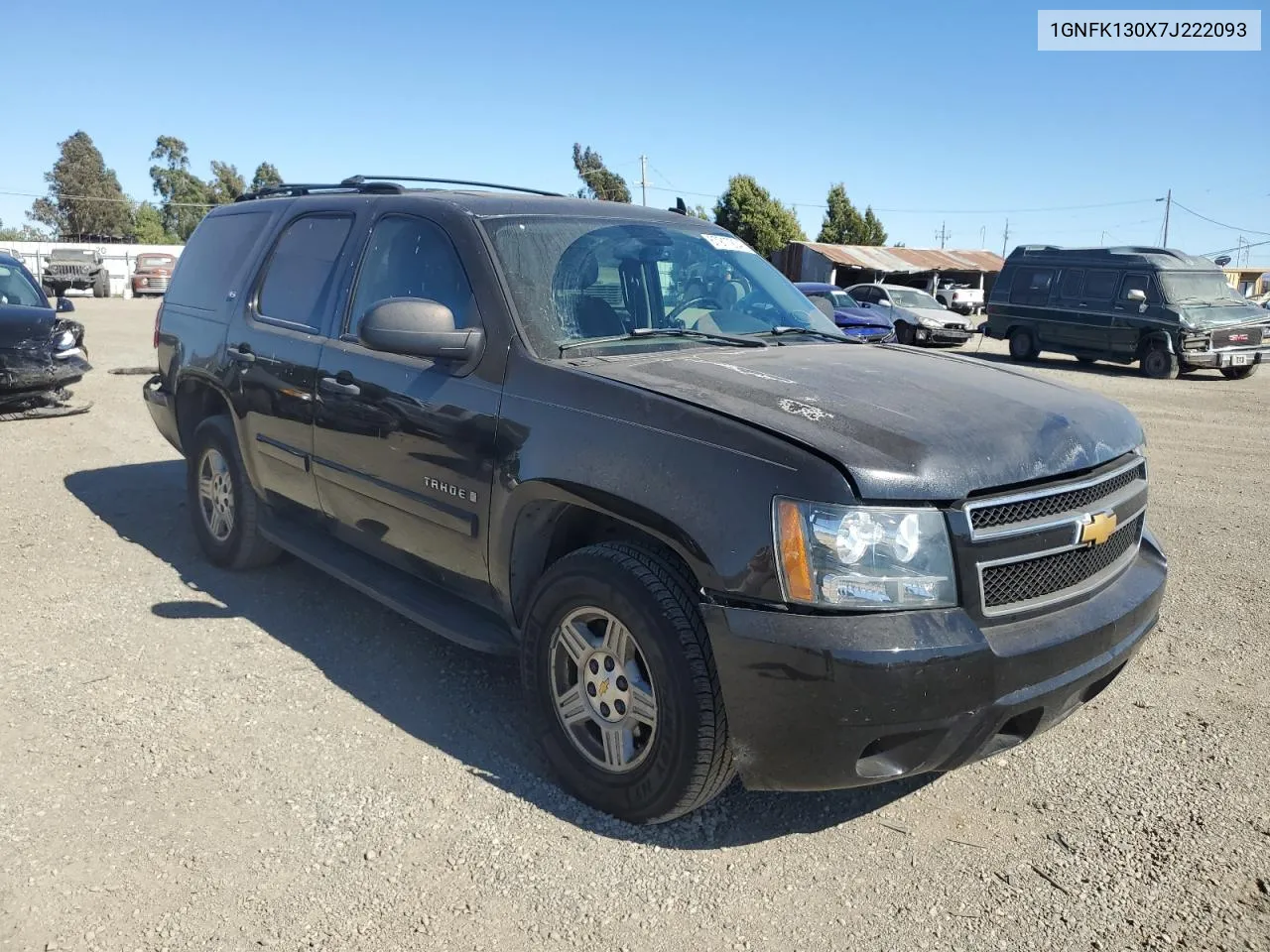 2007 Chevrolet Tahoe K1500 VIN: 1GNFK130X7J222093 Lot: 67917204