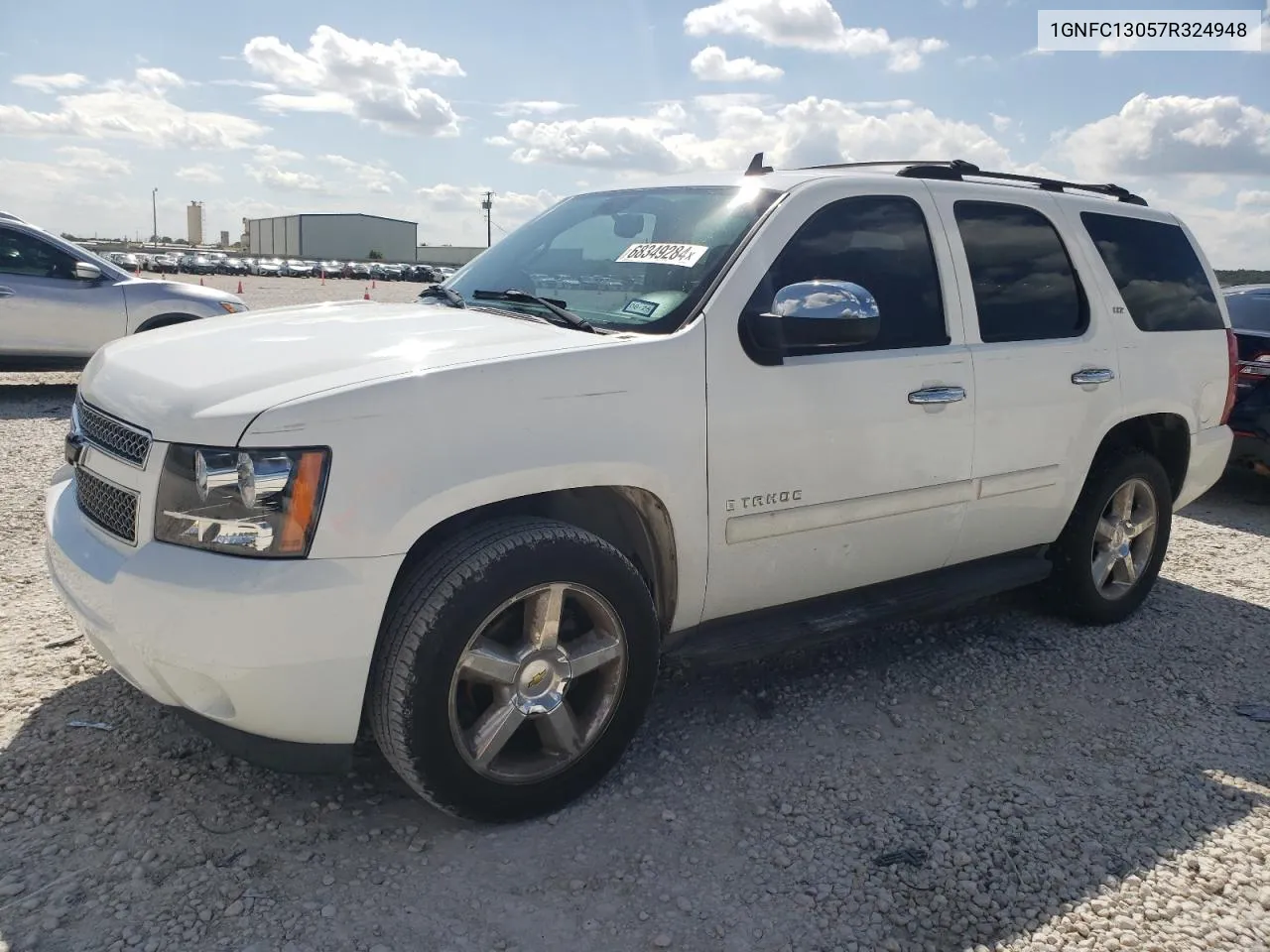 2007 Chevrolet Tahoe C1500 VIN: 1GNFC13057R324948 Lot: 68349284