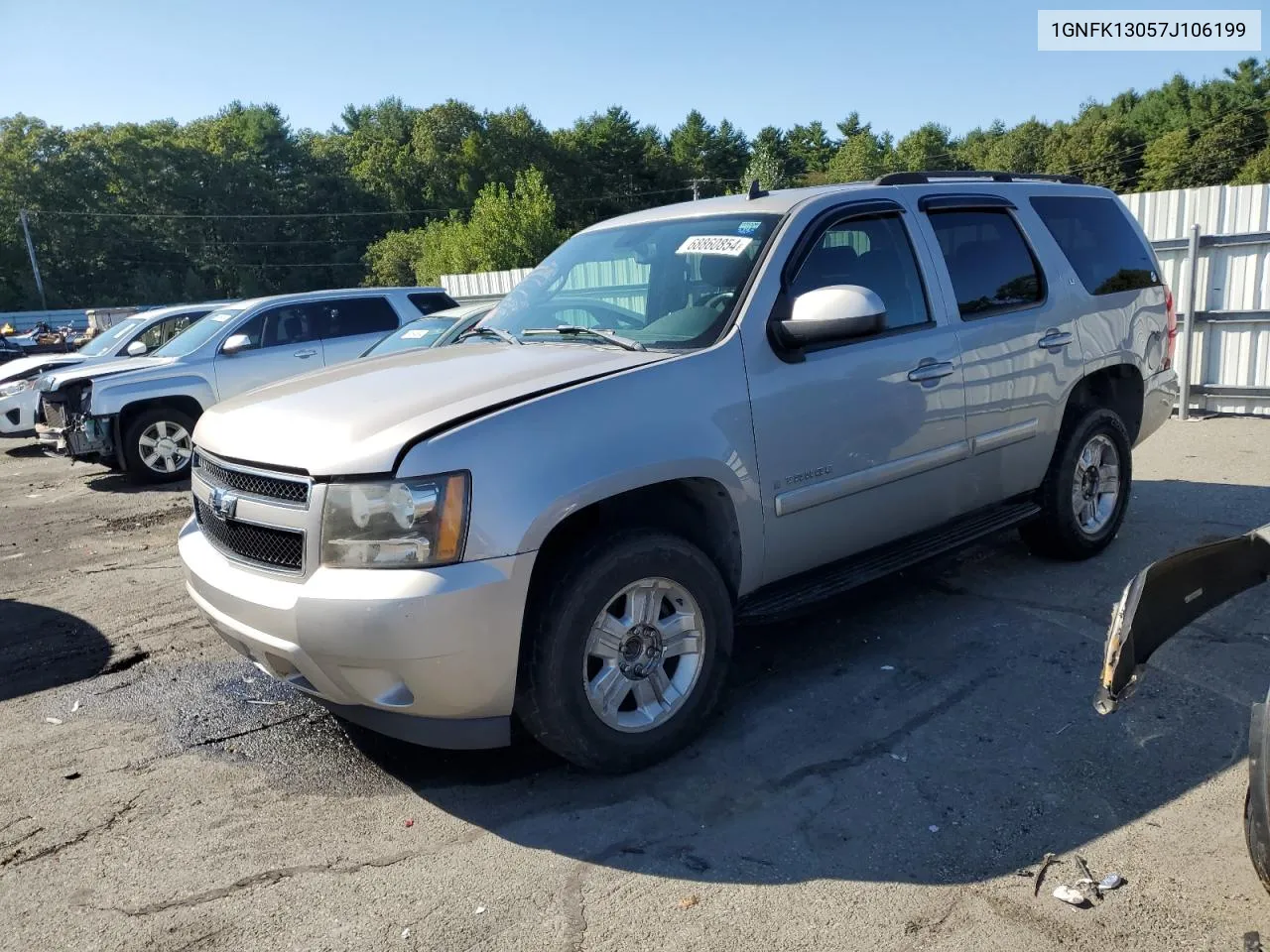 2007 Chevrolet Tahoe K1500 VIN: 1GNFK13057J106199 Lot: 68860854