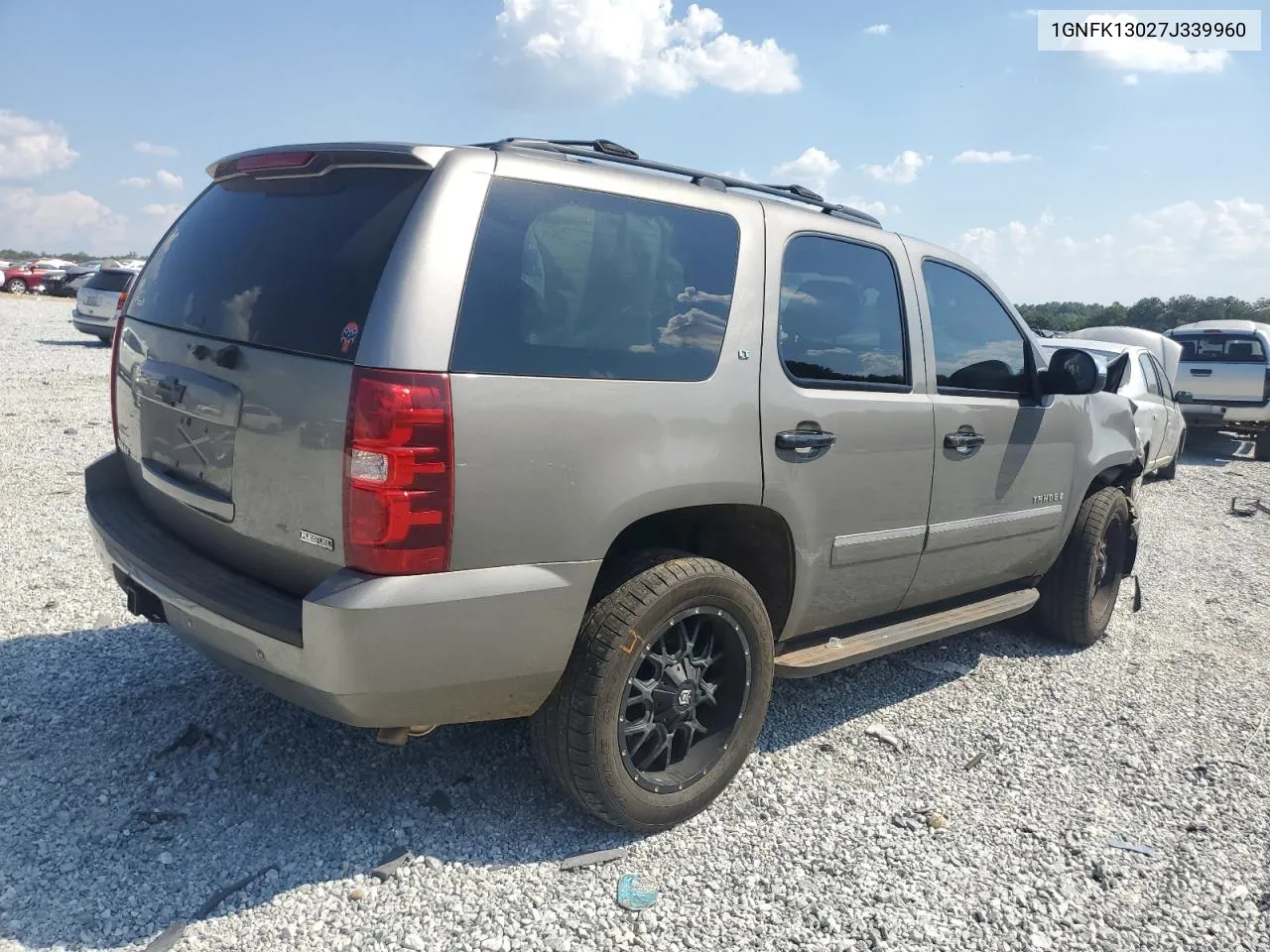 2007 Chevrolet Tahoe K1500 VIN: 1GNFK13027J339960 Lot: 69096004