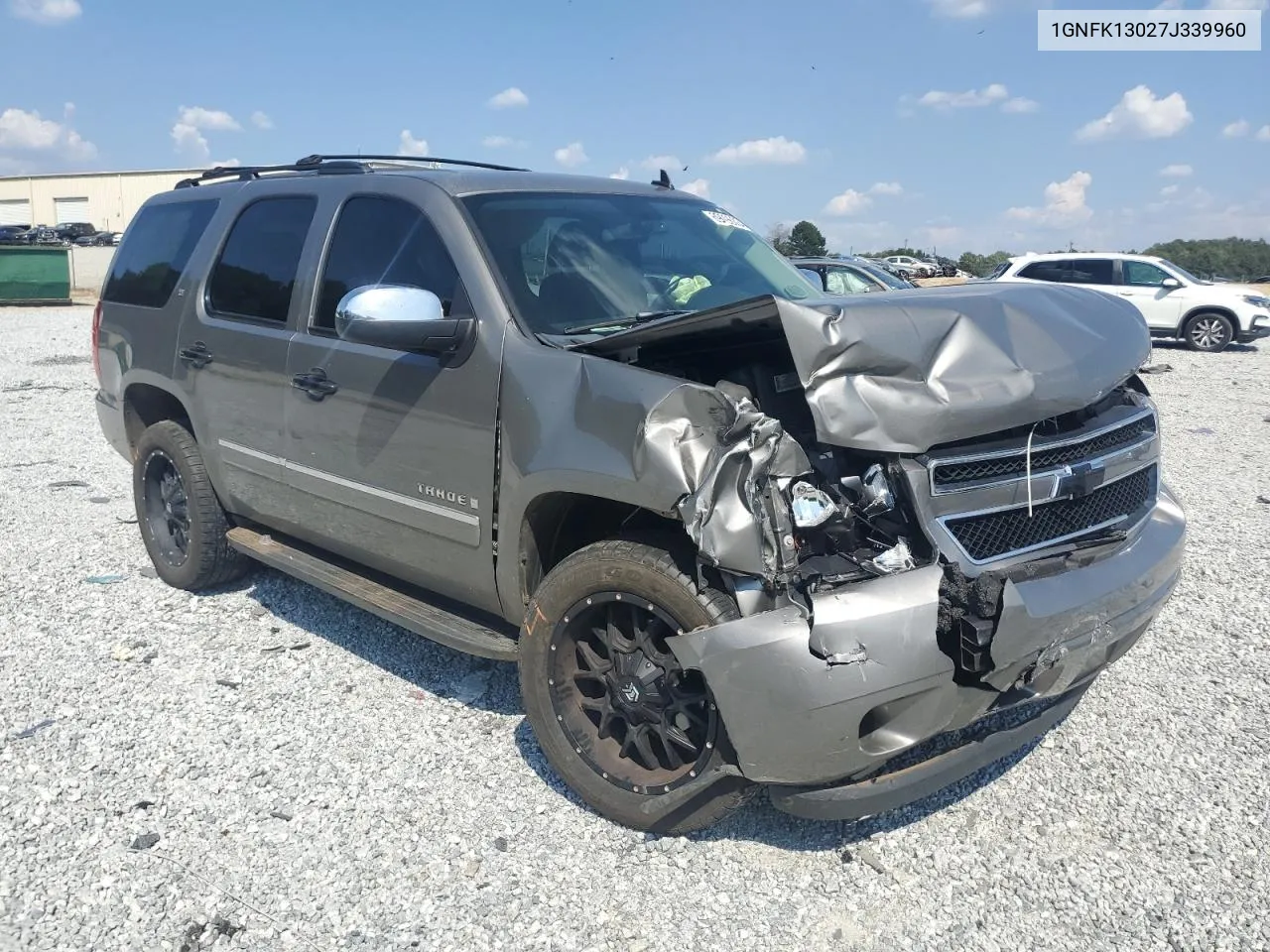 2007 Chevrolet Tahoe K1500 VIN: 1GNFK13027J339960 Lot: 69096004