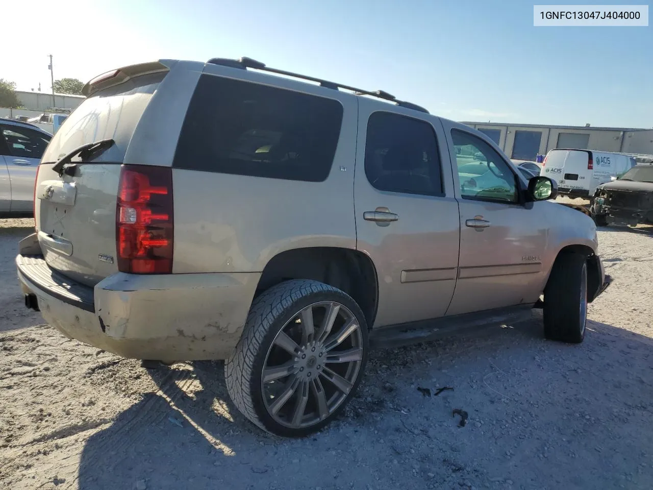 2007 Chevrolet Tahoe C1500 VIN: 1GNFC13047J404000 Lot: 69201034