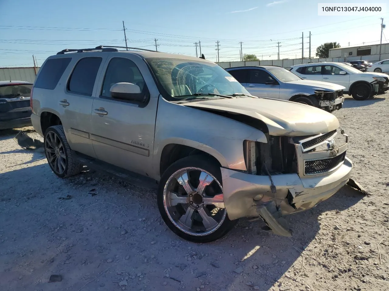 2007 Chevrolet Tahoe C1500 VIN: 1GNFC13047J404000 Lot: 69201034