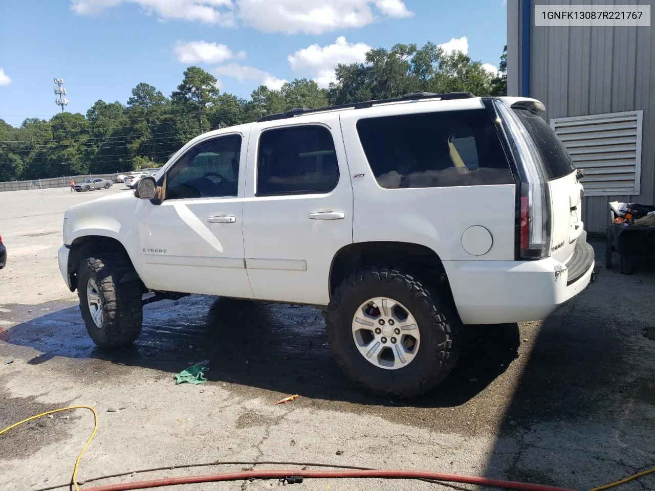 2007 Chevrolet Tahoe K1500 VIN: 1GNFK13087R221767 Lot: 69271084