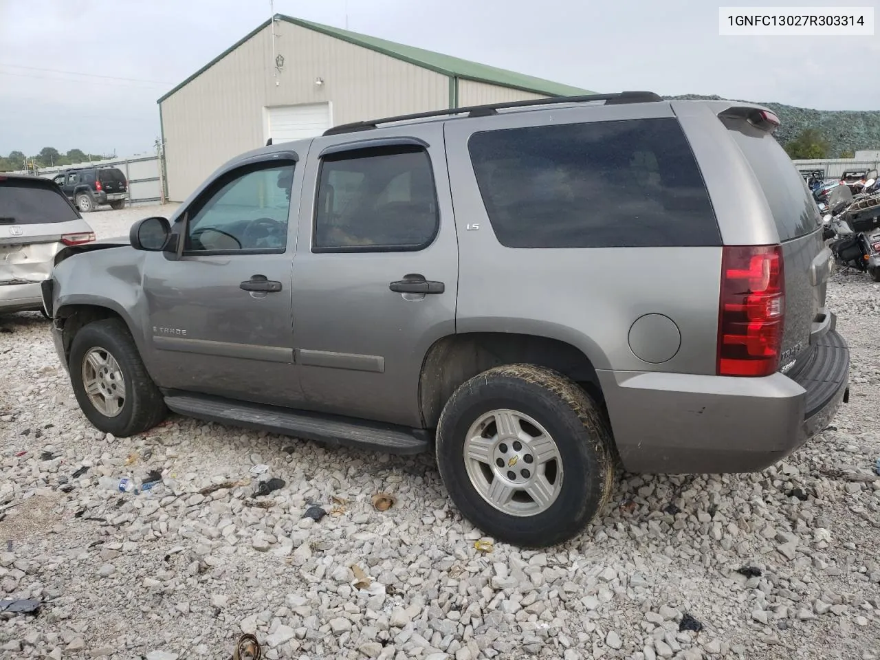 2007 Chevrolet Tahoe C1500 VIN: 1GNFC13027R303314 Lot: 69624604