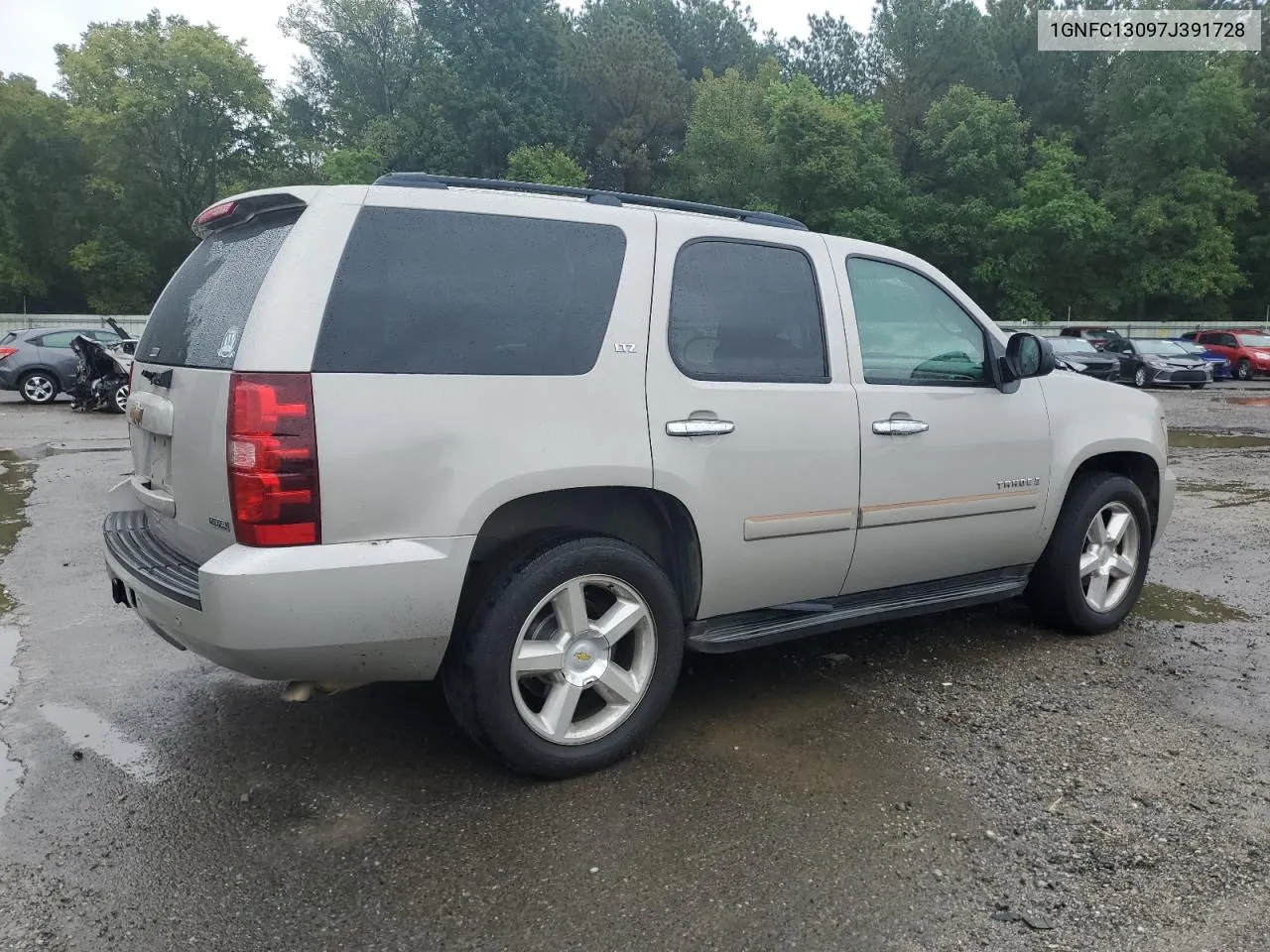 2007 Chevrolet Tahoe C1500 VIN: 1GNFC13097J391728 Lot: 69963974