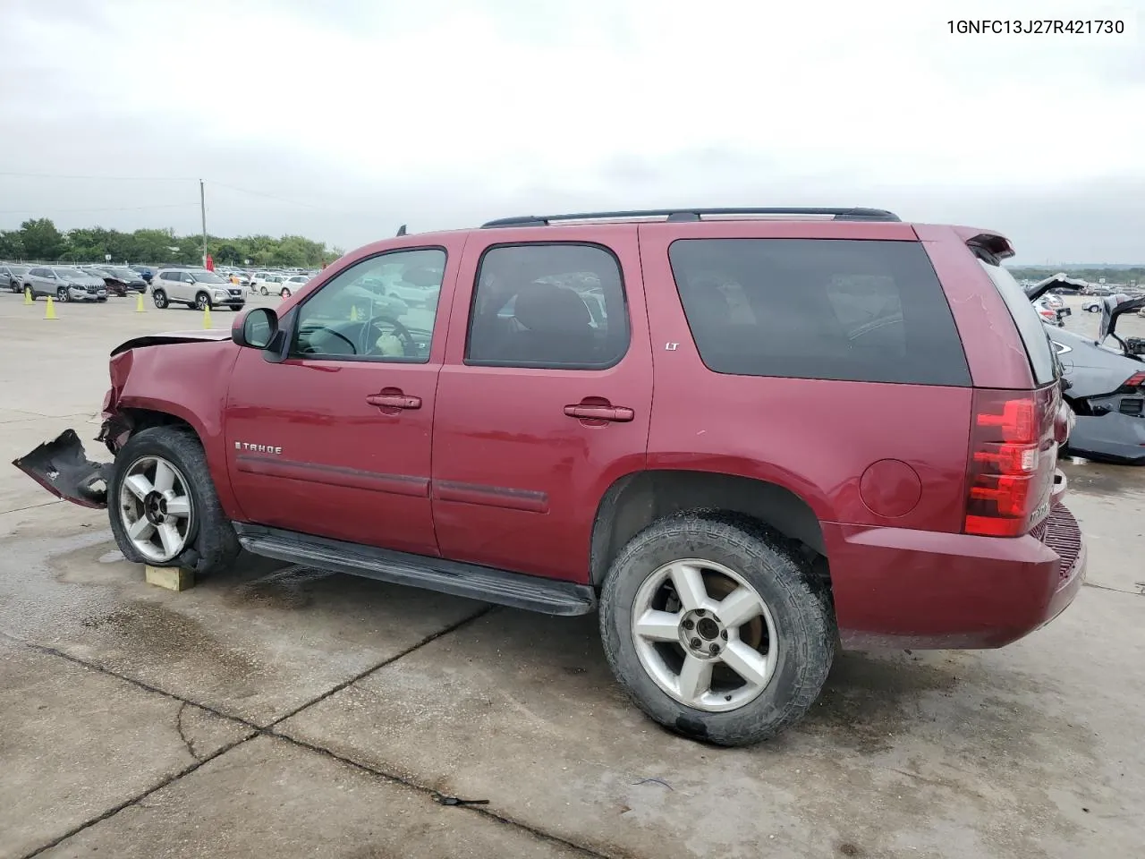 2007 Chevrolet Tahoe C1500 VIN: 1GNFC13J27R421730 Lot: 70045884