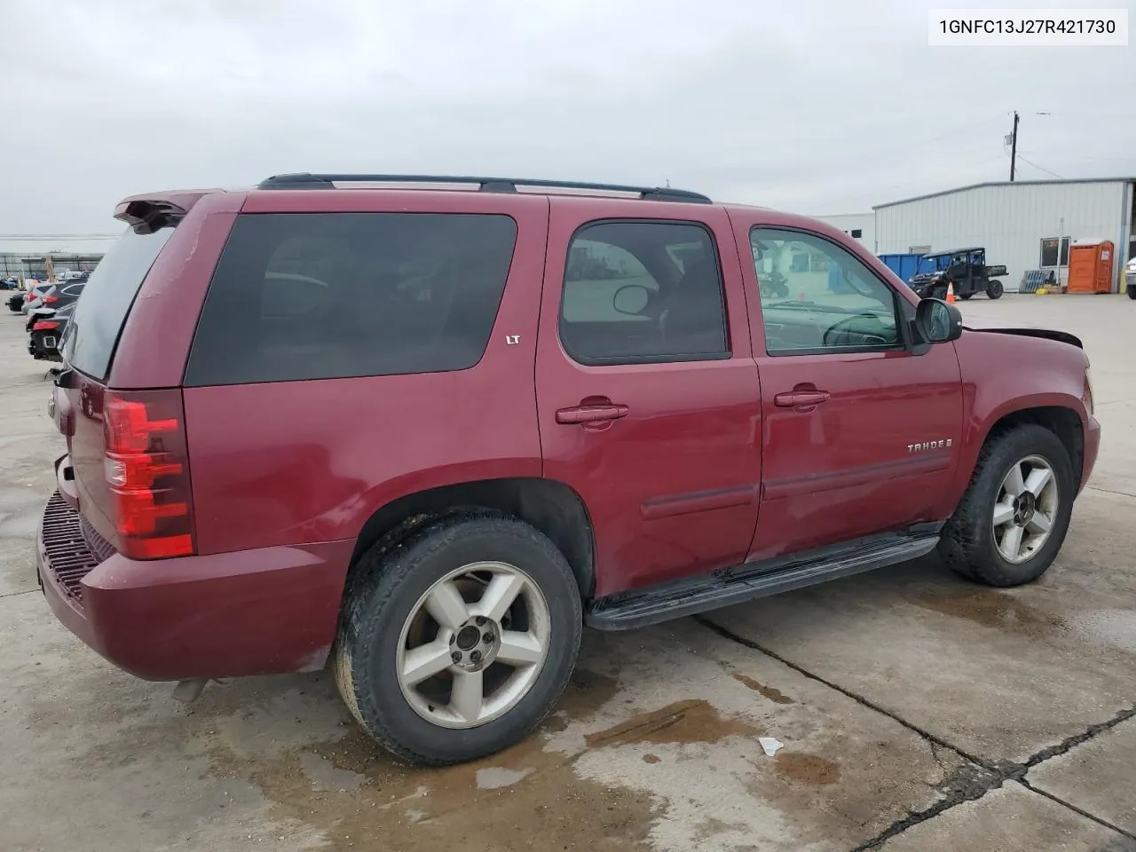 2007 Chevrolet Tahoe C1500 VIN: 1GNFC13J27R421730 Lot: 70045884