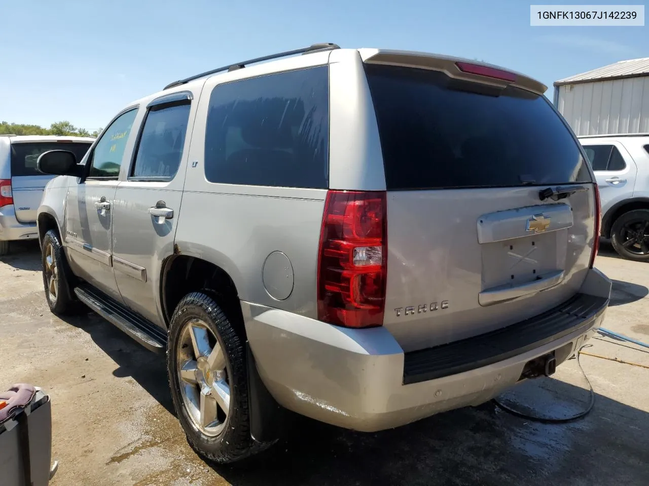 2007 Chevrolet Tahoe K1500 VIN: 1GNFK13067J142239 Lot: 70226264