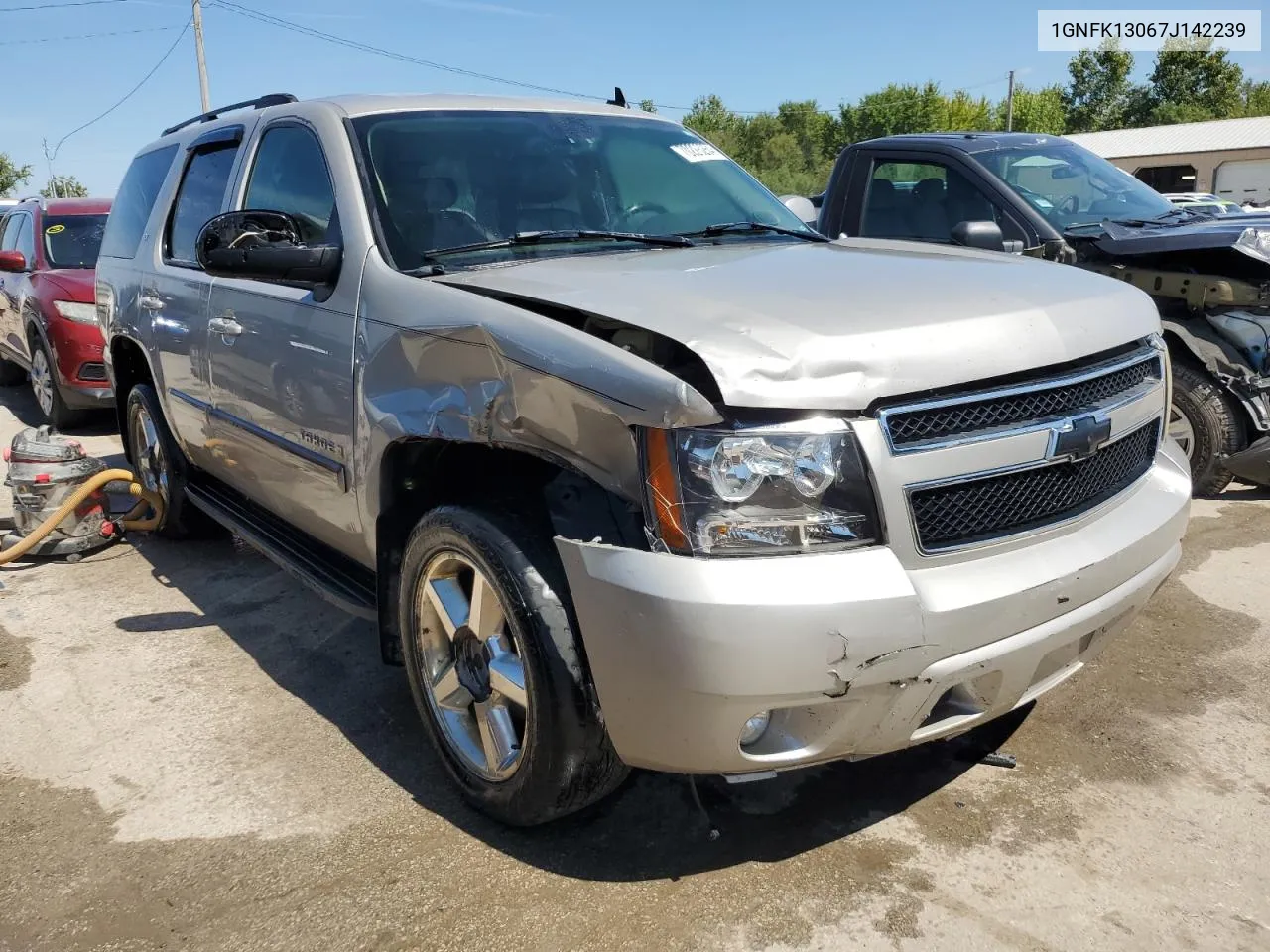 2007 Chevrolet Tahoe K1500 VIN: 1GNFK13067J142239 Lot: 70226264