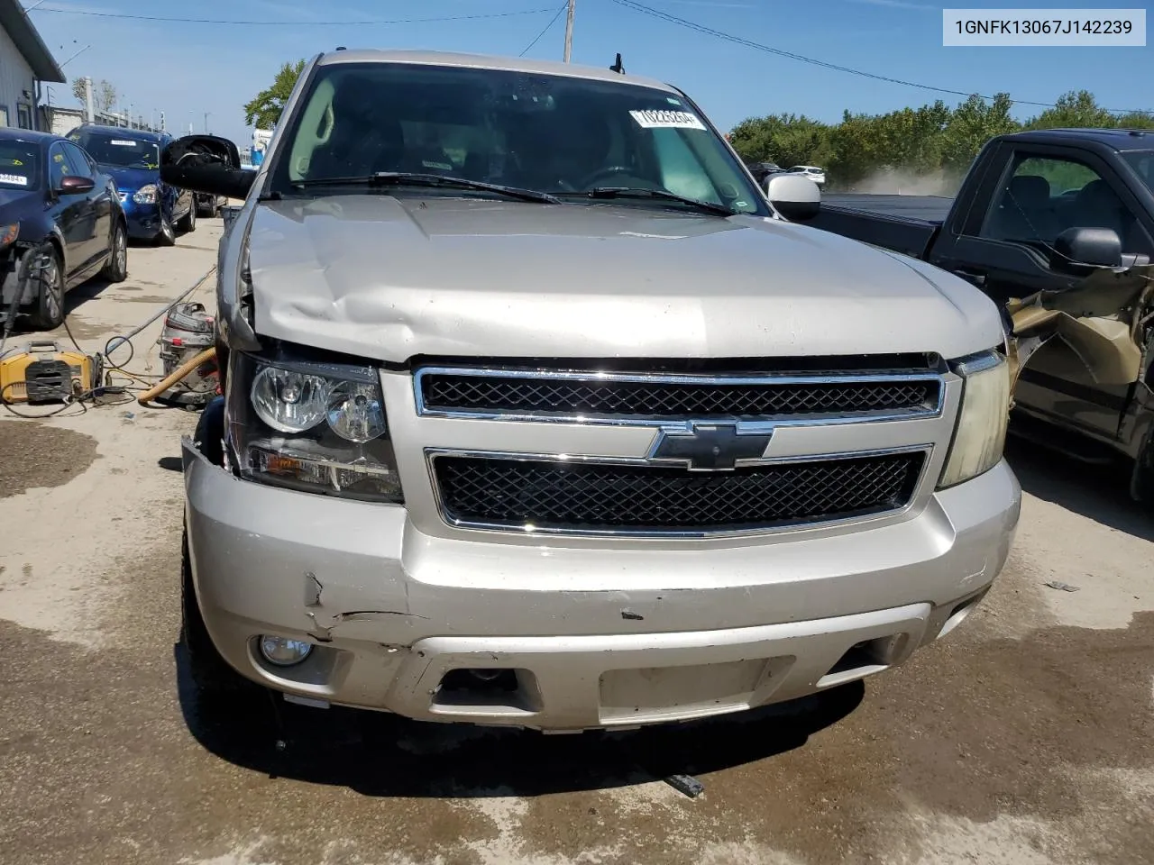 2007 Chevrolet Tahoe K1500 VIN: 1GNFK13067J142239 Lot: 70226264