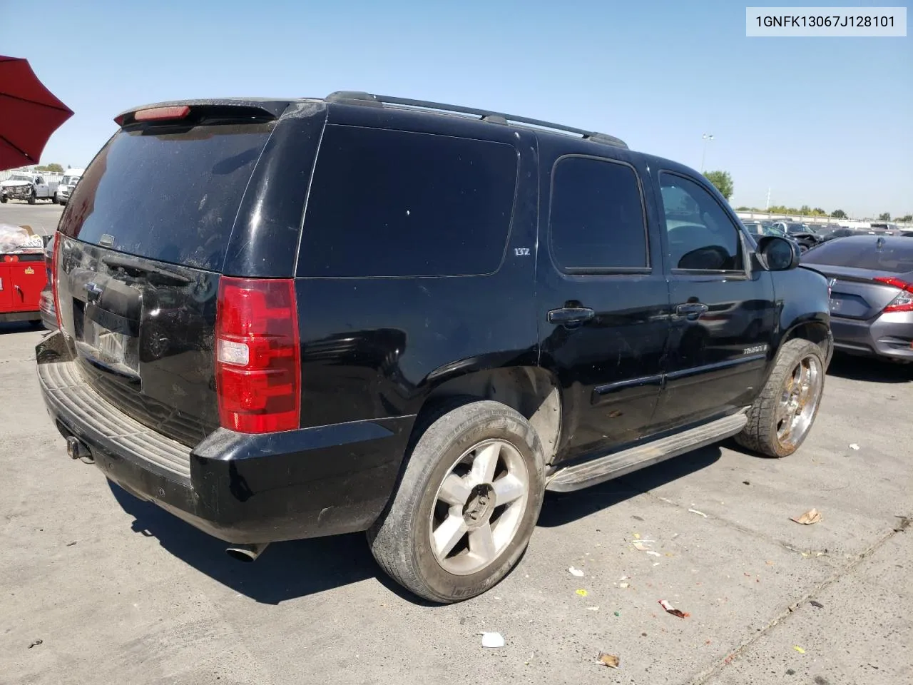 2007 Chevrolet Tahoe K1500 VIN: 1GNFK13067J128101 Lot: 70290014