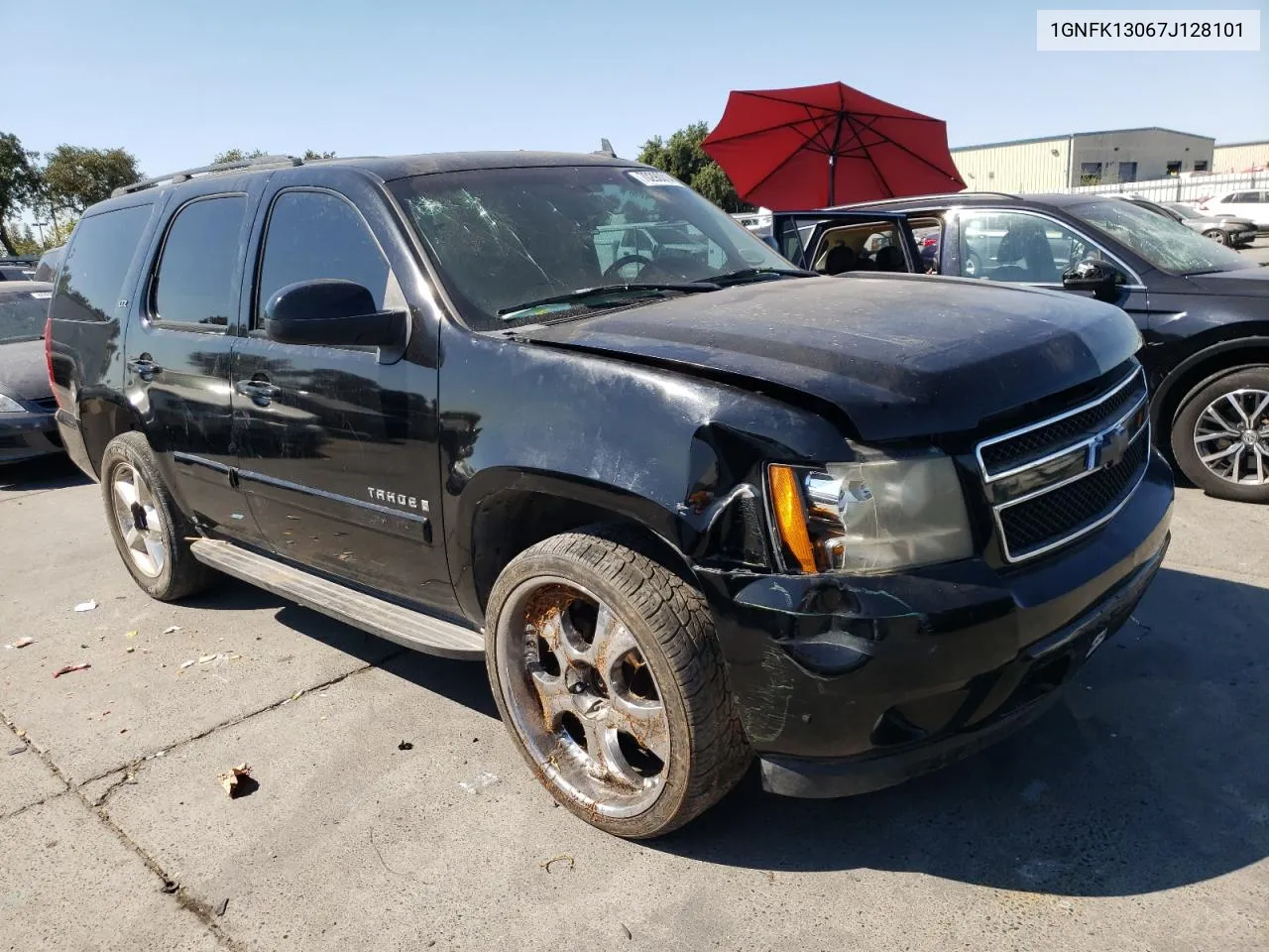 2007 Chevrolet Tahoe K1500 VIN: 1GNFK13067J128101 Lot: 70290014