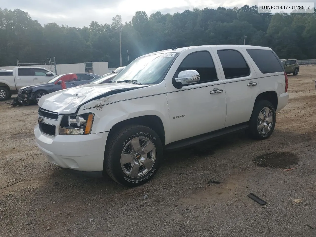 2007 Chevrolet Tahoe C1500 VIN: 1GNFC13J77J128517 Lot: 70391524