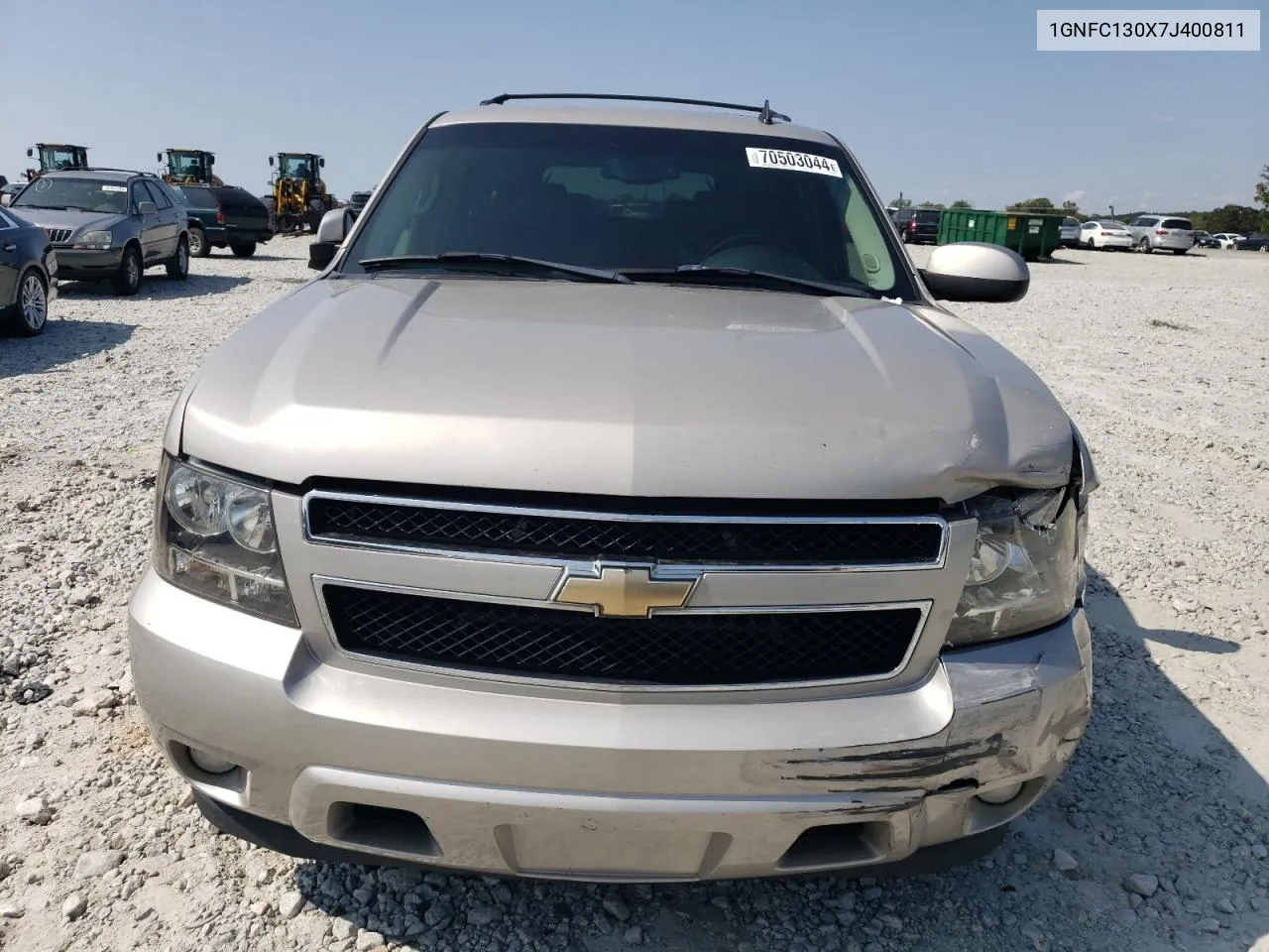 2007 Chevrolet Tahoe C1500 VIN: 1GNFC130X7J400811 Lot: 70503044