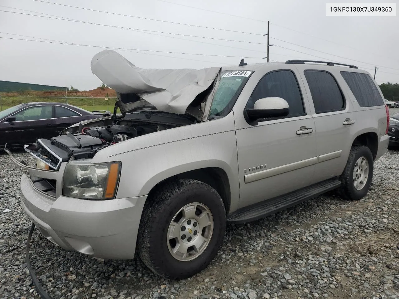 2007 Chevrolet Tahoe C1500 VIN: 1GNFC130X7J349360 Lot: 70750984