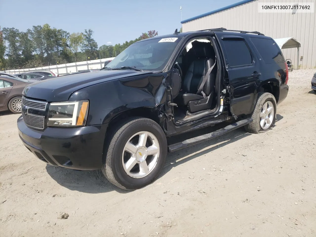 2007 Chevrolet Tahoe K1500 VIN: 1GNFK13007J117692 Lot: 70961954