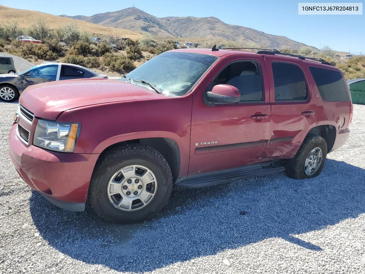 2007 Chevrolet Tahoe C1500 VIN: 1GNFC13J67R204813 Lot: 71084654