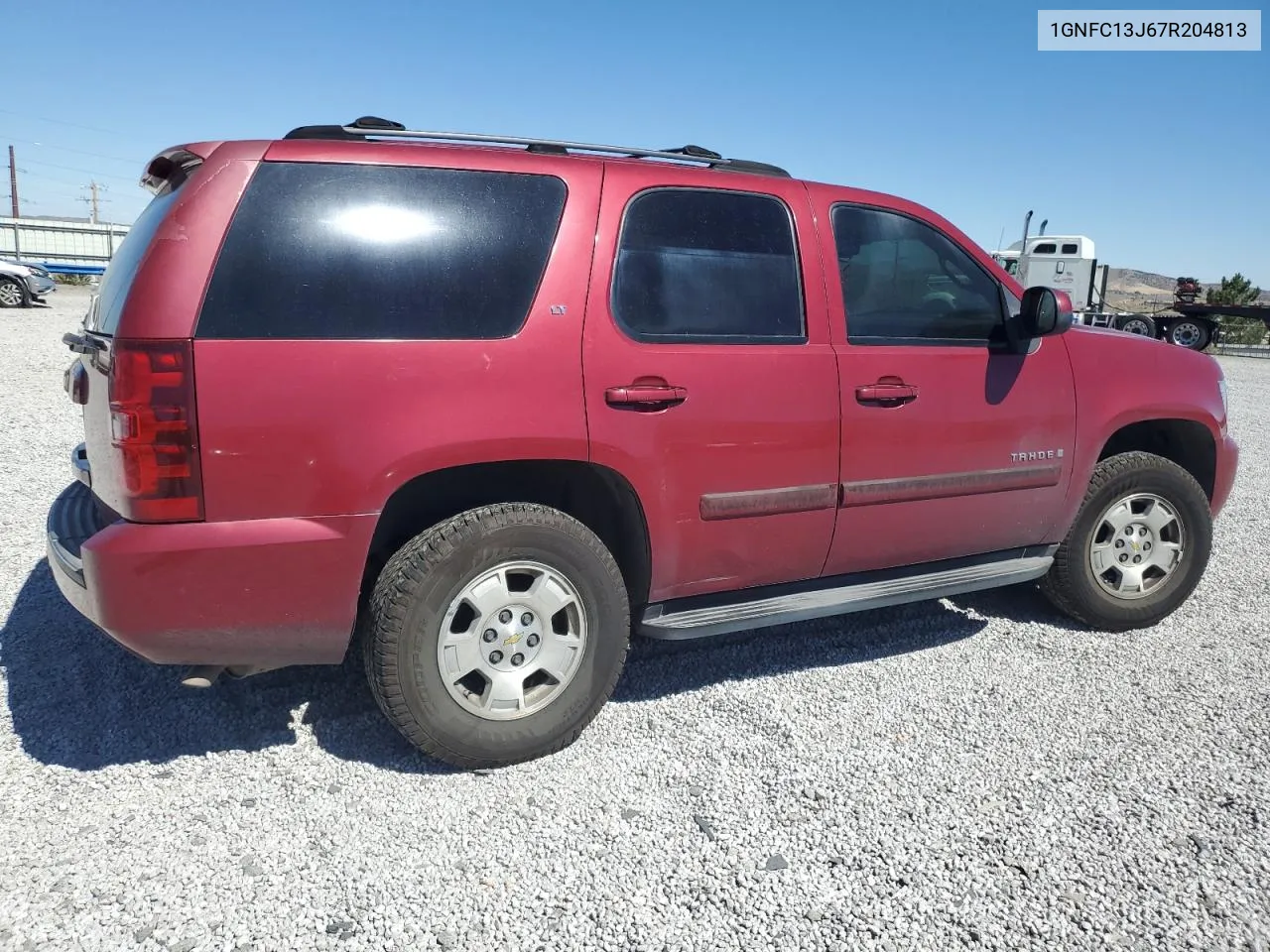 2007 Chevrolet Tahoe C1500 VIN: 1GNFC13J67R204813 Lot: 71084654