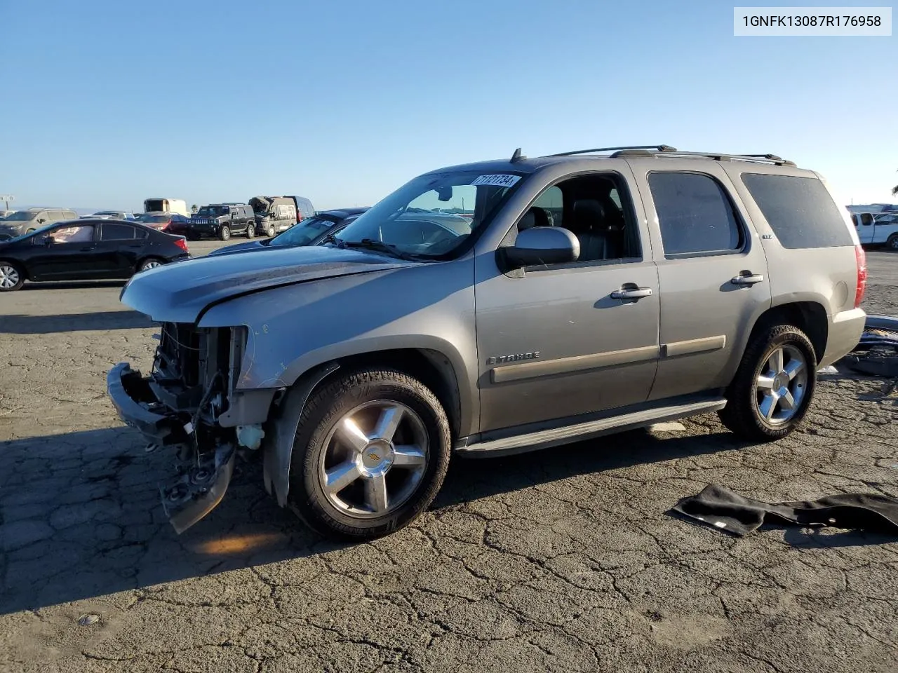 2007 Chevrolet Tahoe K1500 VIN: 1GNFK13087R176958 Lot: 71121734