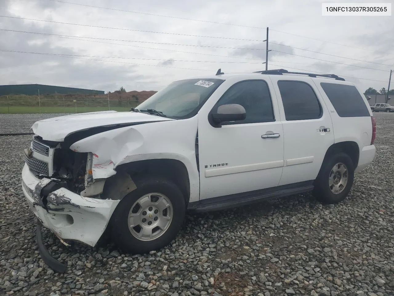 2007 Chevrolet Tahoe C1500 VIN: 1GNFC13037R305265 Lot: 71356704