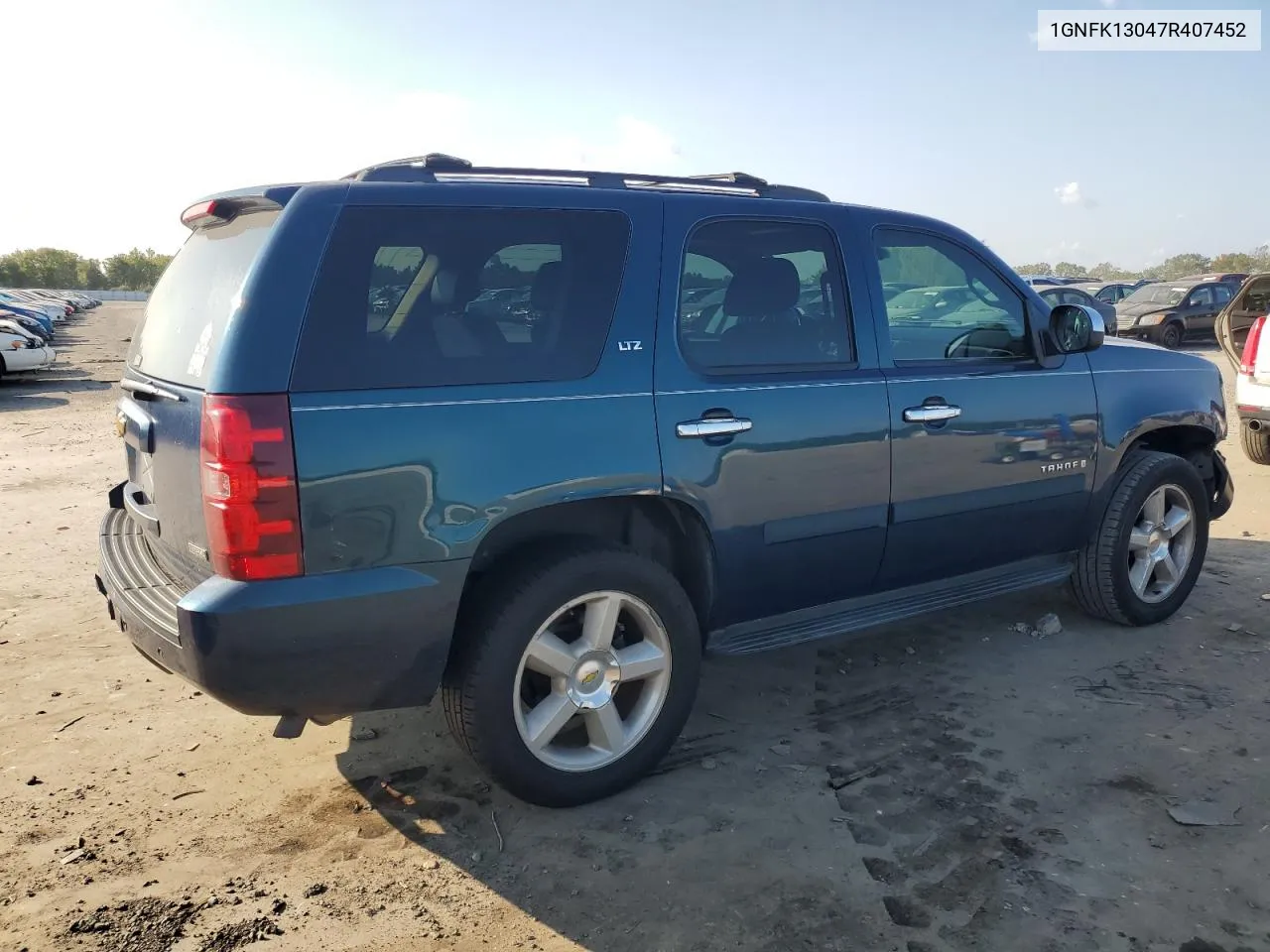 2007 Chevrolet Tahoe K1500 VIN: 1GNFK13047R407452 Lot: 71555294