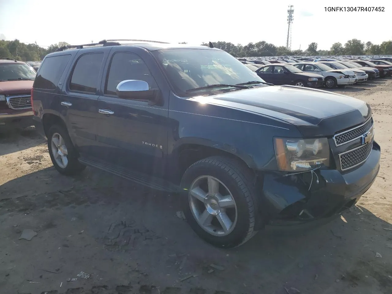 2007 Chevrolet Tahoe K1500 VIN: 1GNFK13047R407452 Lot: 71555294