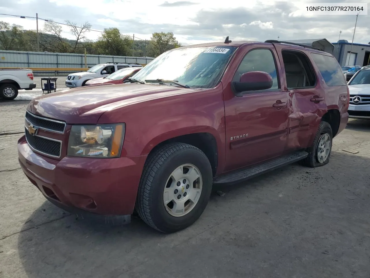 2007 Chevrolet Tahoe C1500 VIN: 1GNFC13077R270164 Lot: 71564834