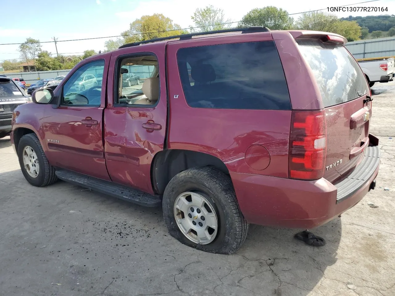 2007 Chevrolet Tahoe C1500 VIN: 1GNFC13077R270164 Lot: 71564834