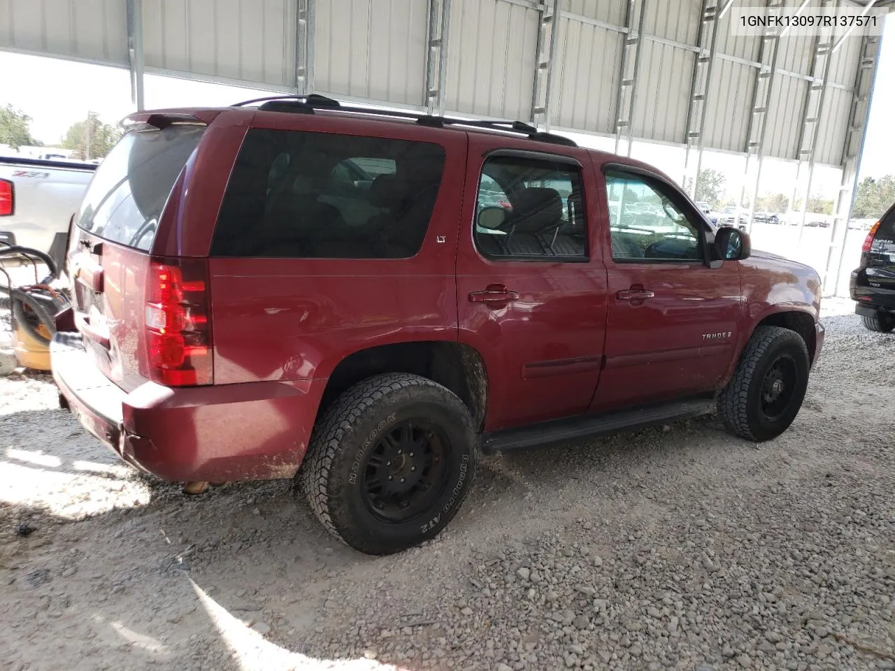 2007 Chevrolet Tahoe K1500 VIN: 1GNFK13097R137571 Lot: 71657704