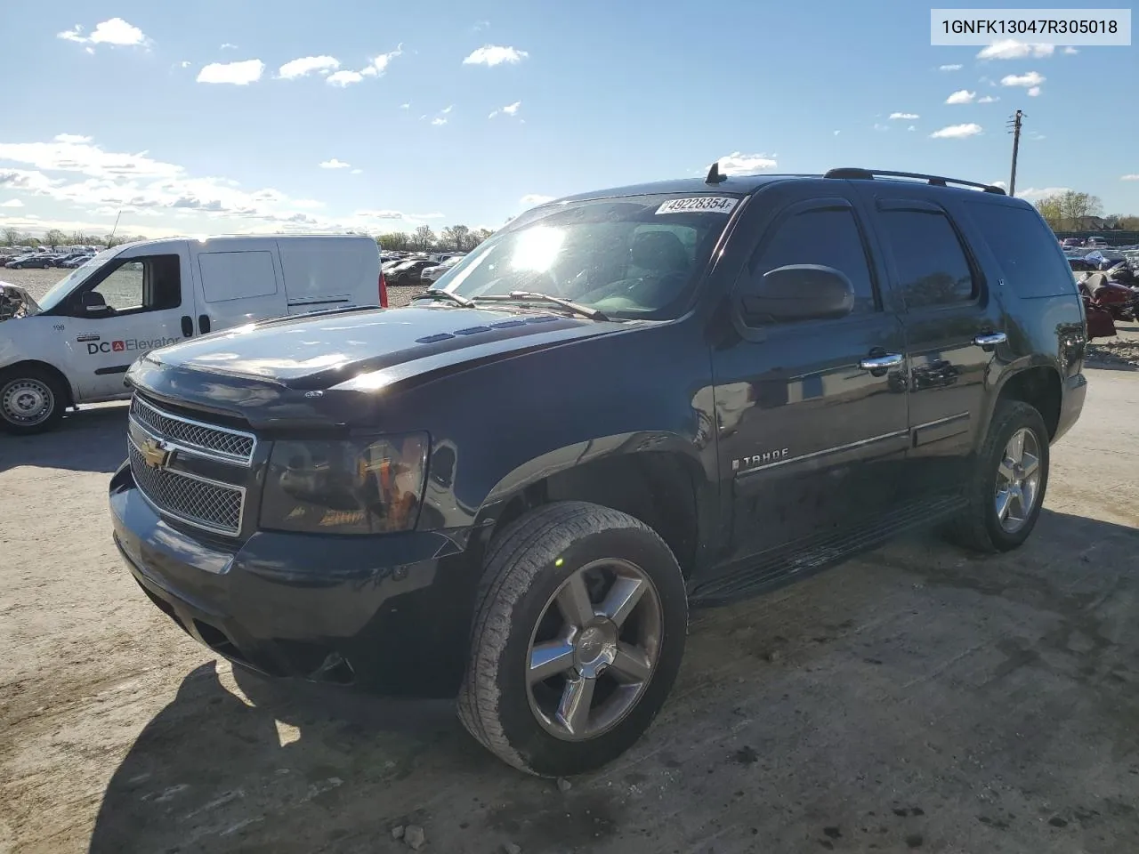 2007 Chevrolet Tahoe K1500 VIN: 1GNFK13047R305018 Lot: 71817344