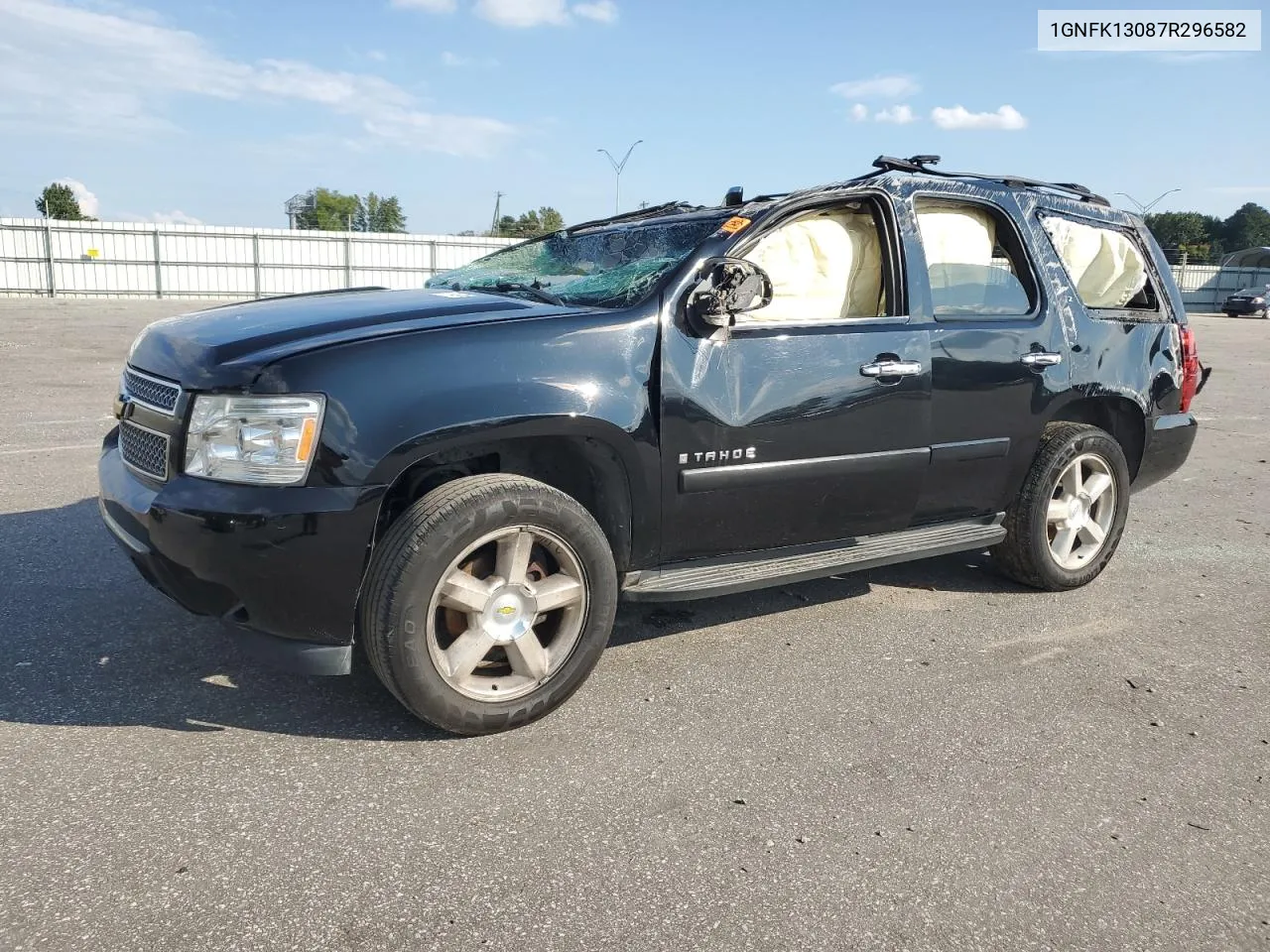 2007 Chevrolet Tahoe K1500 VIN: 1GNFK13087R296582 Lot: 71942864