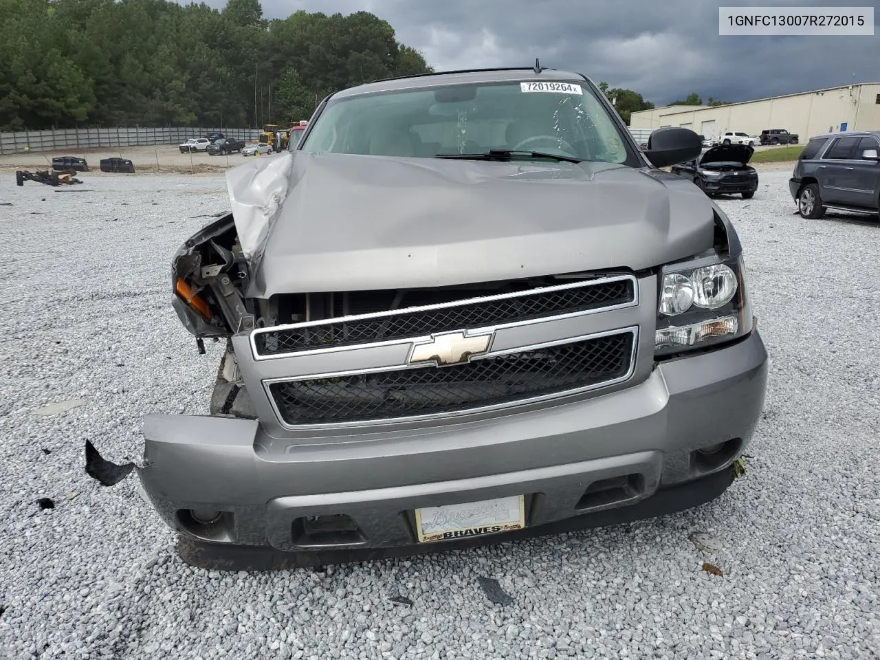 2007 Chevrolet Tahoe C1500 VIN: 1GNFC13007R272015 Lot: 72019264