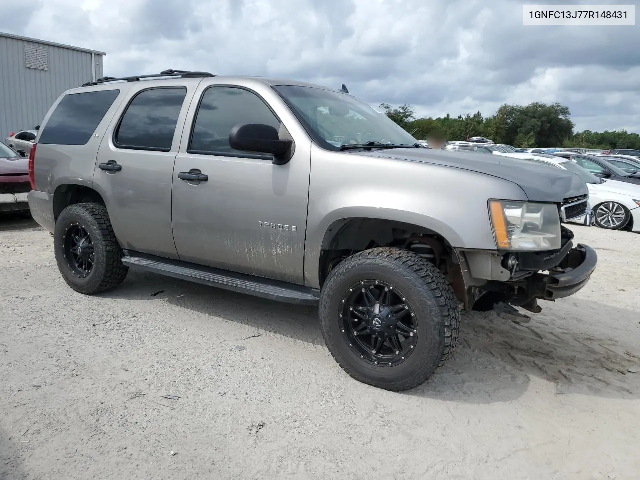 2007 Chevrolet Tahoe C1500 VIN: 1GNFC13J77R148431 Lot: 72066714