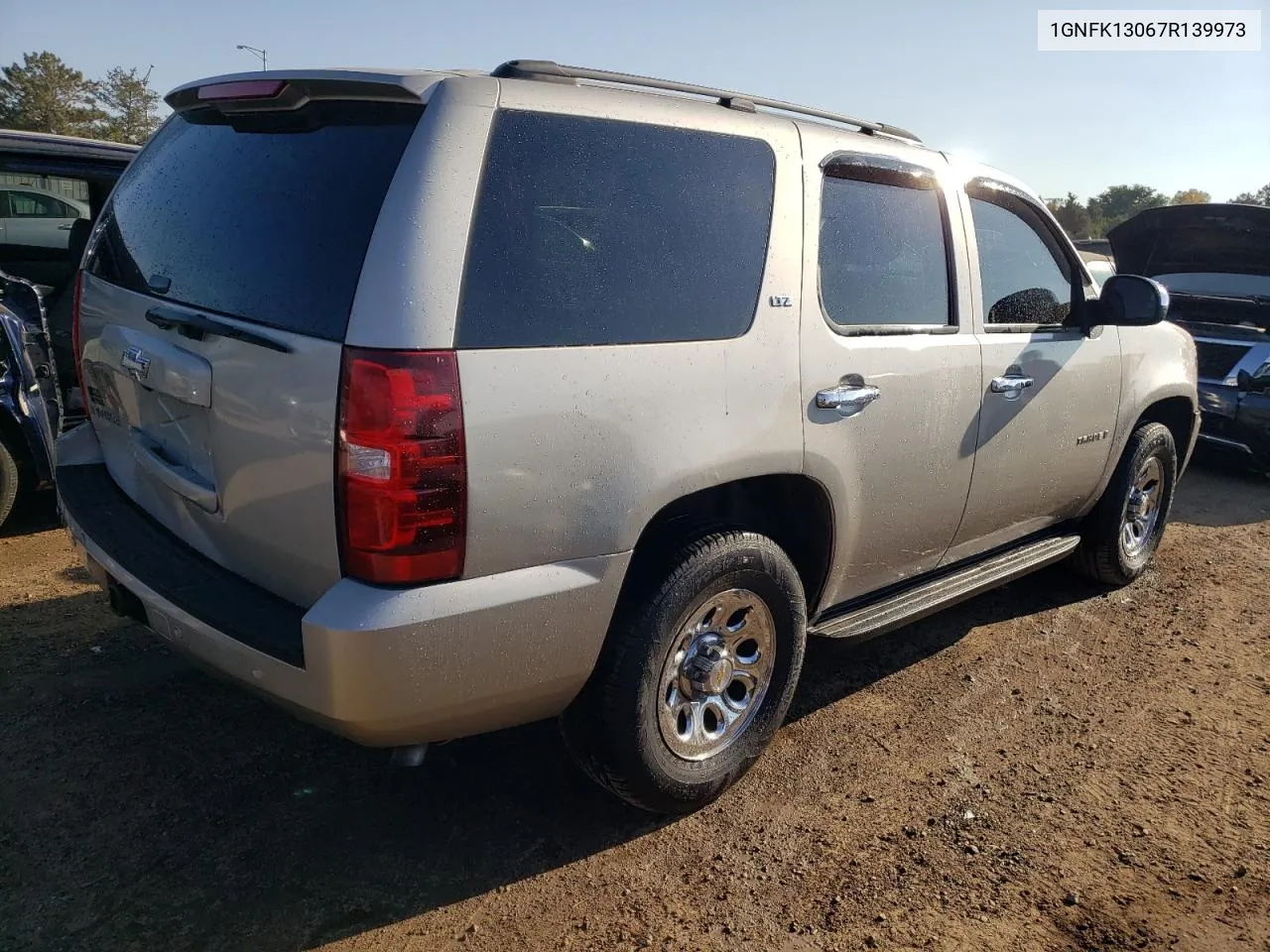 2007 Chevrolet Tahoe K1500 VIN: 1GNFK13067R139973 Lot: 72084954