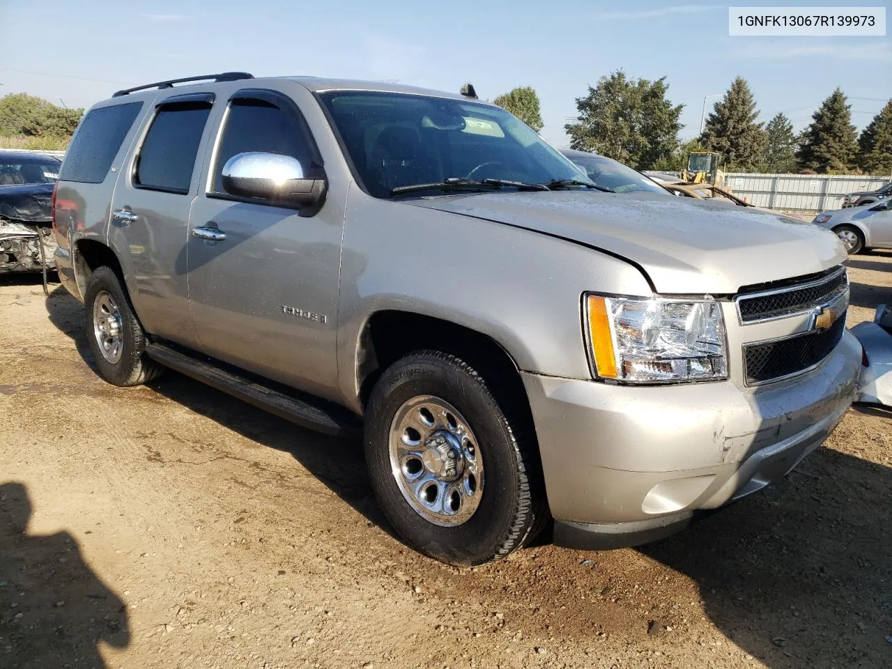 2007 Chevrolet Tahoe K1500 VIN: 1GNFK13067R139973 Lot: 72084954