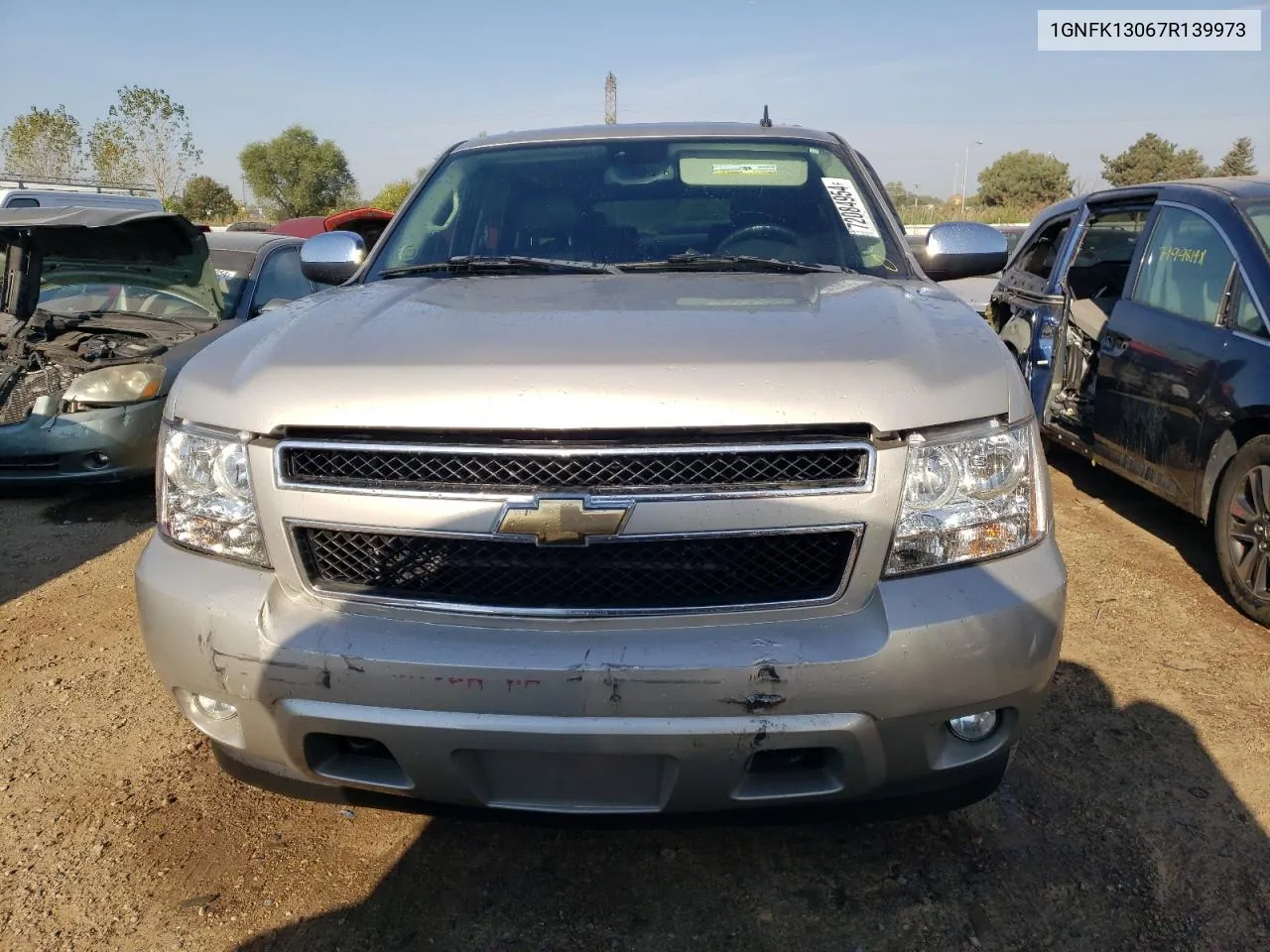 2007 Chevrolet Tahoe K1500 VIN: 1GNFK13067R139973 Lot: 72084954