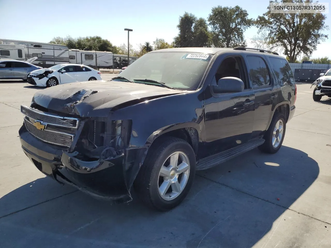 2007 Chevrolet Tahoe C1500 VIN: 1GNFC13057R312055 Lot: 72252844