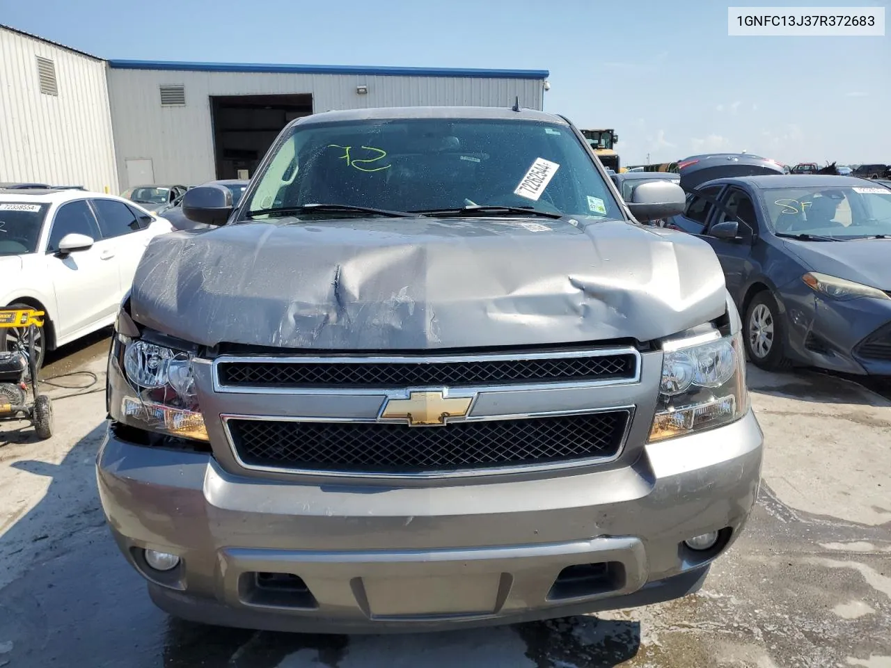 2007 Chevrolet Tahoe C1500 VIN: 1GNFC13J37R372683 Lot: 72262544