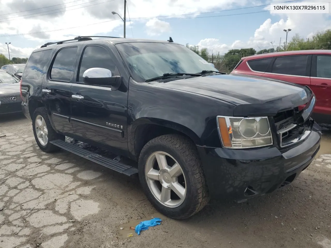 2007 Chevrolet Tahoe K1500 VIN: 1GNFK130X7R296115 Lot: 72431394