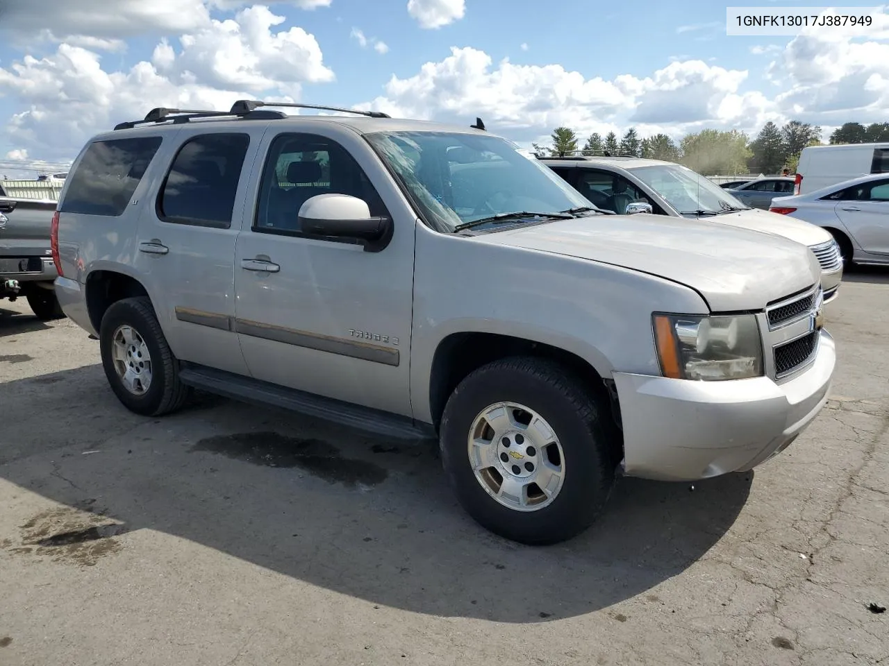 2007 Chevrolet Tahoe K1500 VIN: 1GNFK13017J387949 Lot: 72572744