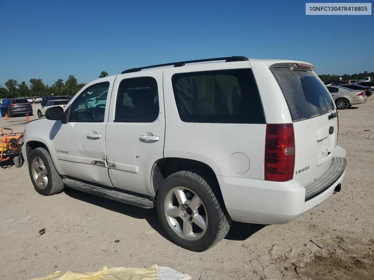 2007 Chevrolet Tahoe C1500 VIN: 1GNFC13047R418805 Lot: 73027394