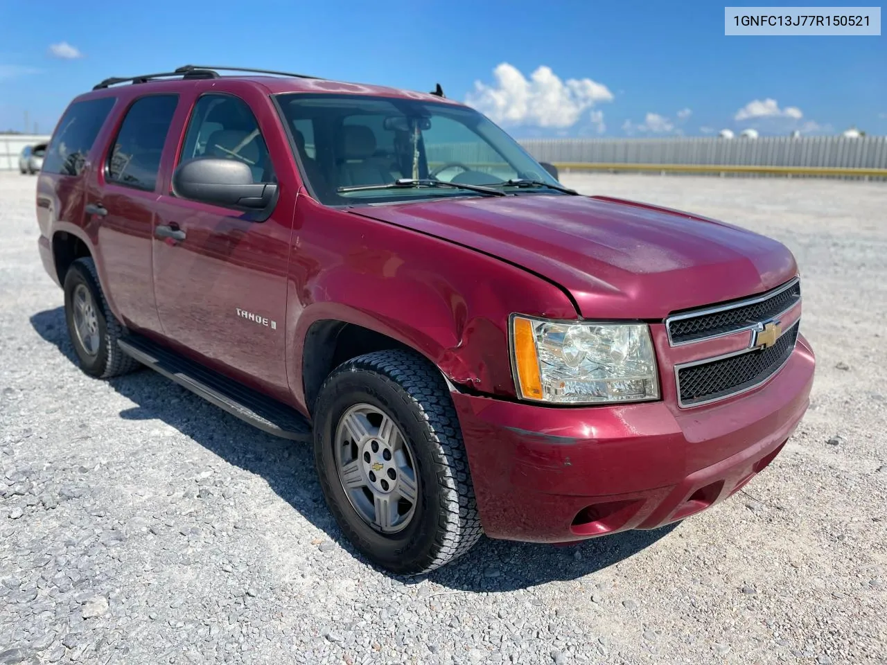 2007 Chevrolet Tahoe C1500 VIN: 1GNFC13J77R150521 Lot: 73066204