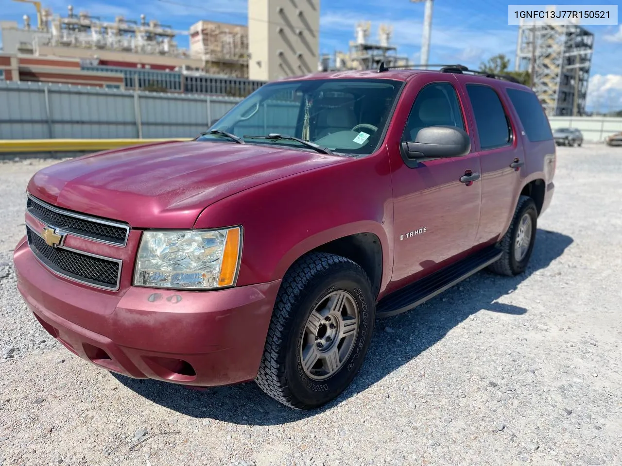 2007 Chevrolet Tahoe C1500 VIN: 1GNFC13J77R150521 Lot: 73066204