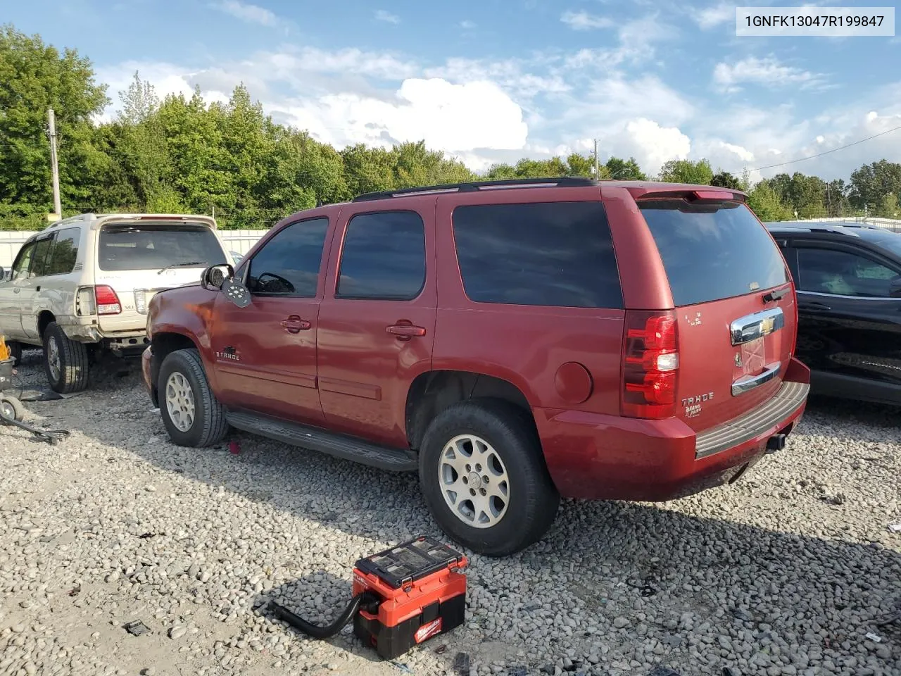 1GNFK13047R199847 2007 Chevrolet Tahoe K1500