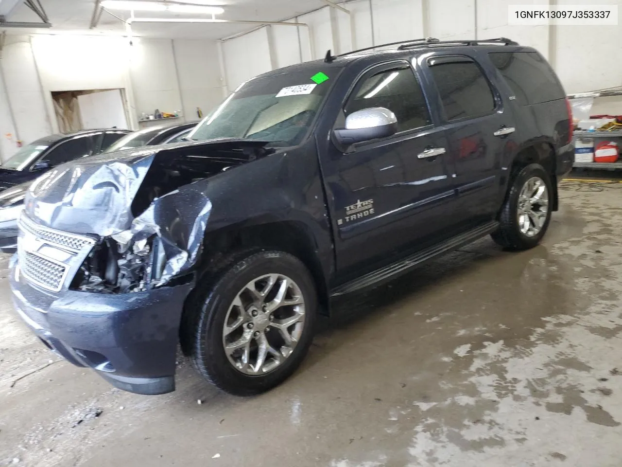 2007 Chevrolet Tahoe K1500 VIN: 1GNFK13097J353337 Lot: 73140534