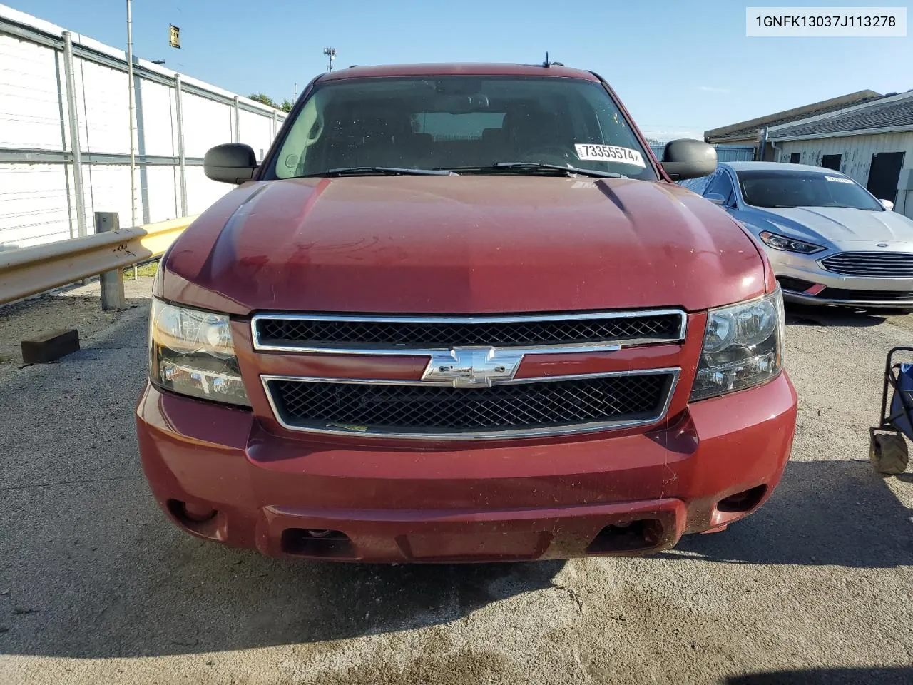 2007 Chevrolet Tahoe K1500 VIN: 1GNFK13037J113278 Lot: 73355574