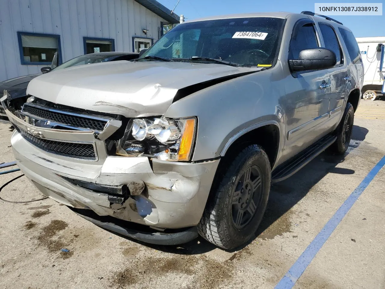 2007 Chevrolet Tahoe K1500 VIN: 1GNFK13087J338912 Lot: 73847064